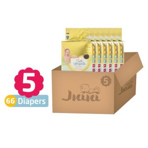 جنيني مقاس 5 - الكرتون الصغير - 66 حفاض